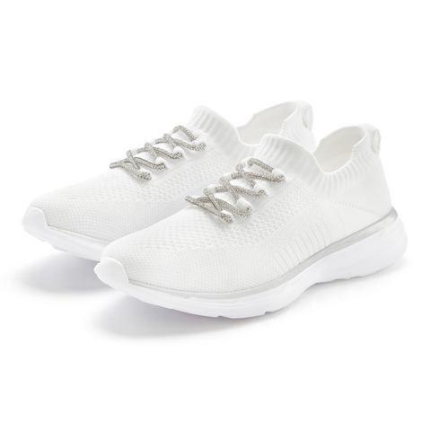 Lascana Sneakers met modieuze glinsterende veters vegan, Kleding | Dames, Schoenen, Nieuw, Verzenden