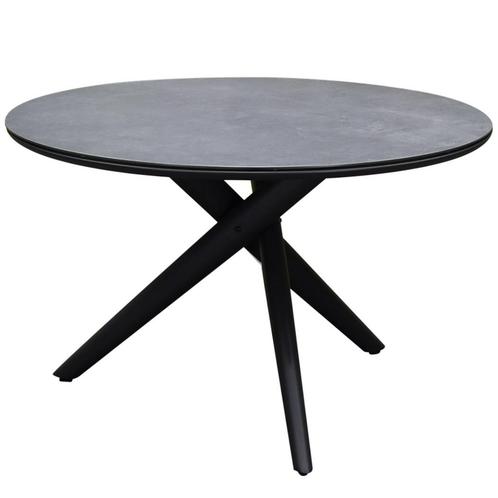 New Valley dining tuintafel 120 cm rond aluminium, Tuin en Terras, Tuintafels, Nieuw, Ophalen of Verzenden