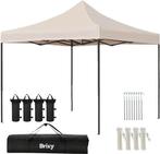 2dekans | Brixy Partytent - Opvouwbaar - Easy Up - 3x3m -, Ophalen of Verzenden, Zo goed als nieuw