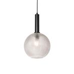 Design hanglamp zwart met smoke glas - Chico, Nieuw, Glas, Design, 75 cm of meer