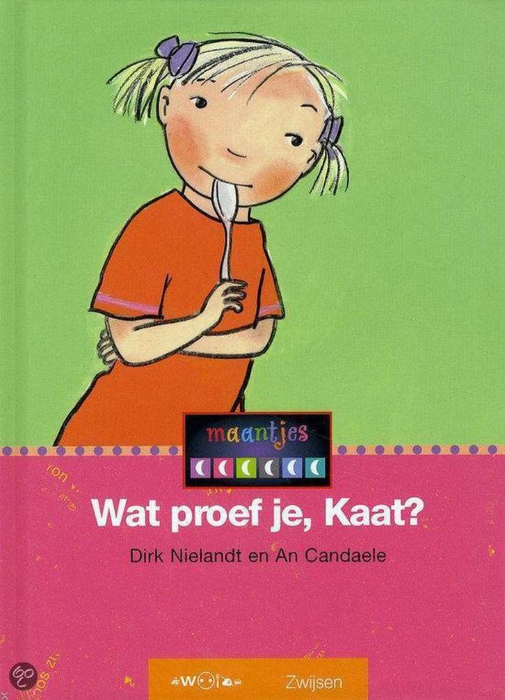 Wat proef je, Kaat? / Maantjes Serie 8 / 8 9789027678447, Boeken, Kinderboeken | Jeugd | onder 10 jaar, Gelezen, Verzenden