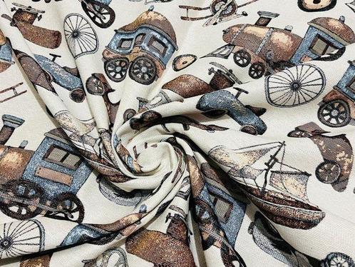 Reis door de Tijd – Wandtapijt van de Vintage Middelen -, Antiek en Kunst, Antiek | Kleden en Textiel