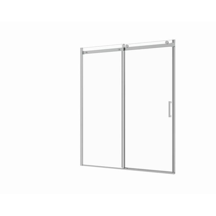 Douchewand met schuifdeur 120x200cm 8mm Nano glas chroom, Doe-het-zelf en Verbouw, Sanitair, Verzenden