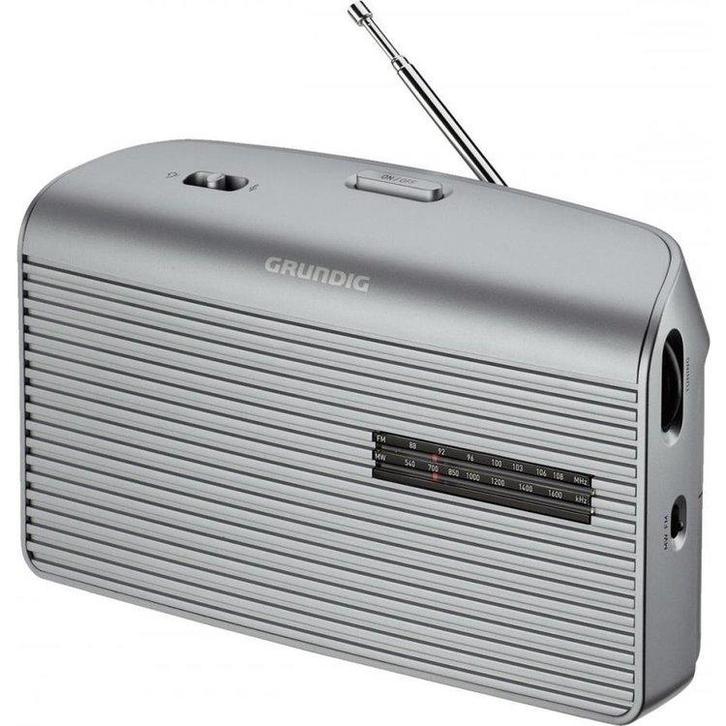 Grundig Music 60 zilver, Audio, Tv en Foto, Radio's, Verzenden