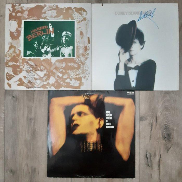 Lou Reed - Berlin / Coney Island Baby / Rock N Roll Animal -, Cd's en Dvd's, Vinyl Singles