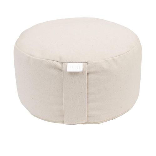 Meditatiekussen ecru rond - Pure, Sport en Fitness, Overige Sport en Fitness, Nieuw, Verzenden