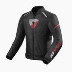 REVIT! Sprint H2O Jas Zwart Neon Rood, Nieuw met kaartje, REV'IT!, Jas | textiel, Heren