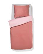 HEMA Dekbedovertrek 140x200/220cm satijn roze, Verzenden, Nieuw, Roze
