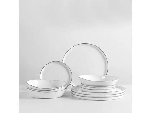 Veiling - Broste CopenhagenSalt diner serviesset 4 personen, Huis en Inrichting, Keuken | Servies