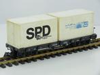 LGB 4069 SPD / HBH Containerwagen (Goederenwagons Maatwerk), Gebruikt, Overige typen, Ophalen of Verzenden, LGB
