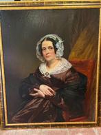 Luigi Rubio (1801 –1882) - Ritratto di Gentildonna, Antiek en Kunst
