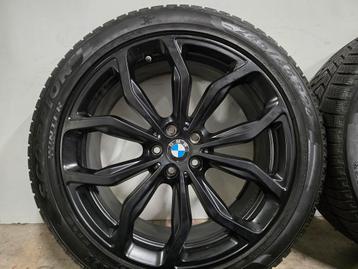 NIEUW BMW X3 G01 iX3 X4 G02 st695 20 inch Winterbanden zwart beschikbaar voor biedingen