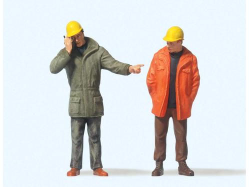 Preiser 45087 Industriearbeiter. Stehend 1:22,5 (Figuren), Hobby en Vrije tijd, Modelbouw | Figuren en Diorama's, Nieuw, Ophalen of Verzenden