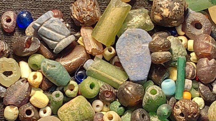 Oud-Romeins, Keizerrijk Glas meer dan 200 oude Romeinse, Sieraden, Tassen en Uiterlijk, Antieke sieraden