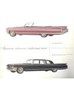 1962 CADILLAC PROGRAMMA BROCHURE ENGELS, Nieuw, Author