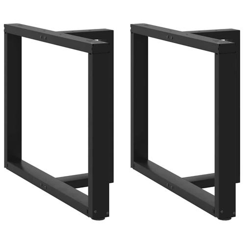 vidaXL Eettafelpoten 2 st T-vormig 90x35x(72-73) cm staal, Huis en Inrichting, Tafelonderdelen, Nieuw, Verzenden