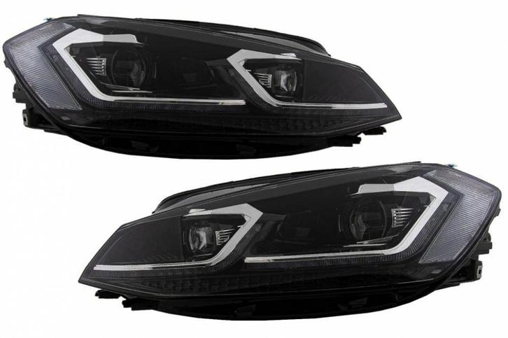 LED Koplampen Set Geschikt Voor Golf 7,5 2017-2020, Auto-onderdelen, Verlichting, Nieuw, Volkswagen, Ophalen of Verzenden