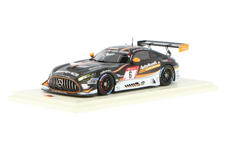 Mercedes-Benz AMG GT3 Evo SG687 Spark Models  Modelauto 1:43, Hobby en Vrije tijd, Modelauto's | 1:43, Verzenden