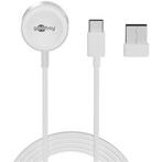 Apple Watch lader | Goobay (Draagbaar, Magnetisch, Wit), Verzenden, Nieuw