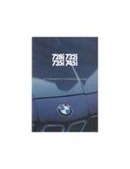 1980 BMW 7 SERIE BROCHURE DUITS, Nieuw, BMW, Author
