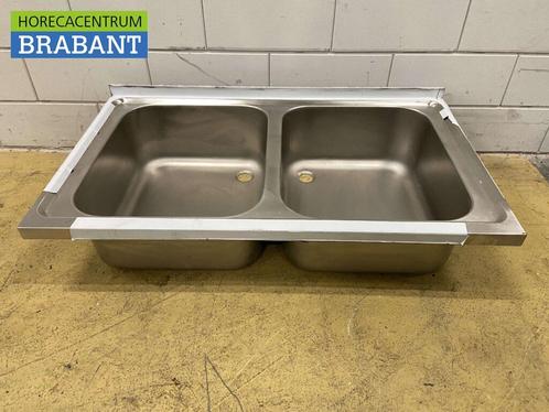 RVS Spoelblad Dubbele spoelbakken 120 x 70 cm Horeca, Zakelijke goederen, Horeca | Keukenapparatuur, Nieuw zonder verpakking, Ophalen of Verzenden