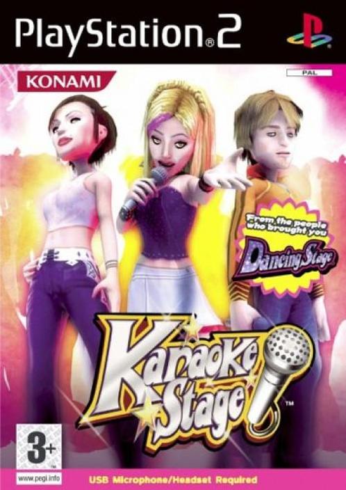 Karaoke Stage (PlayStation 2), Spelcomputers en Games, Games | Sony PlayStation 2, Gebruikt, Verzenden