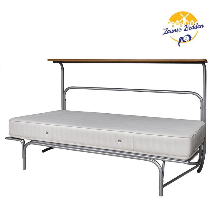 Opklapbed met dwarsgespannen spiraalbodem, Huis en Inrichting, Slaapkamer | Bedden, Nieuw, Verzenden