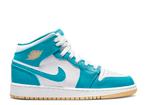 Jordan 1 Mid Aquatone (GS) | Nieuw, Nieuw, Ophalen of Verzenden