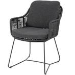 Belmond Prado dining tuinset 130 cm rond 5 delig antraciet, Tuin en Terras, Tuinsets en Loungesets, Ophalen of Verzenden, Nieuw
