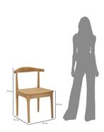 STOEL JAPAN -A- SET 2 STUKS CM 54X54X70, Ophalen of Verzenden, Nieuw