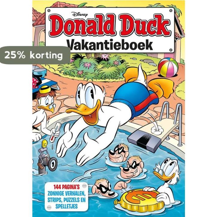 Donald Duck vakantieboek 2018 9789463052955 Sanoma Media, Boeken, Kinderboeken | Jeugd | 10 tot 12 jaar, Gelezen, Verzenden