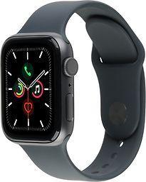 Apple Watch Series 5 40 mm aluminium kast space grey op, Telecommunicatie, Overige Telecommunicatie, Gebruikt, Verzenden