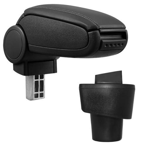 Armsteun Renault Twingo 3 2014-2018 kunstleer zwart, Auto diversen, Auto-accessoires, Verzenden