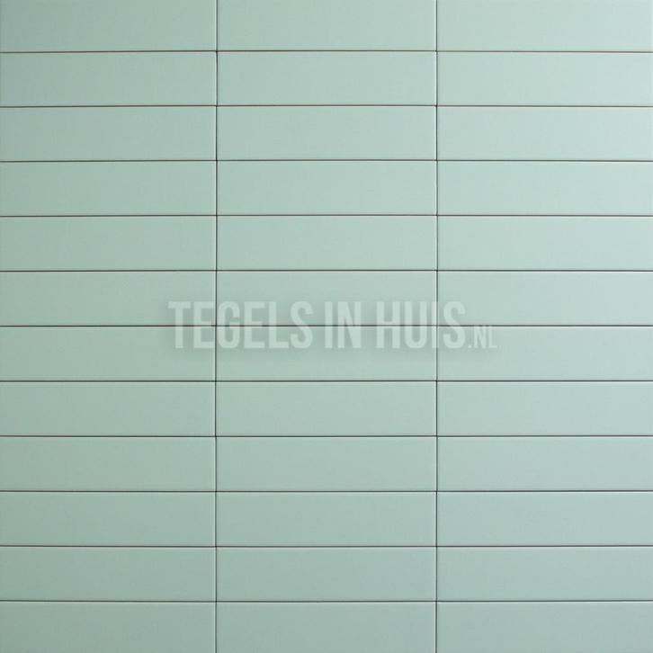 Wandtegel costa nova aloë mat 5x20 ideaal voor visgraat, Doe-het-zelf en Verbouw, Tegels, Wandtegels, Nieuw, 10 m² of meer, Keramiek