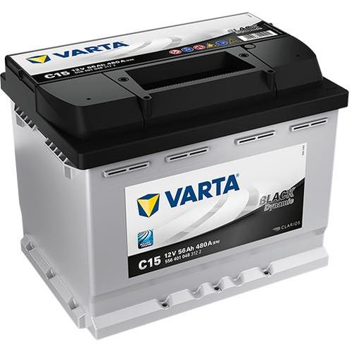 Varta Black Dynamic C15 accu | 556 401 048 | 12V 56Ah, Auto-onderdelen, Accu's en Toebehoren, Ophalen of Verzenden