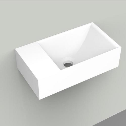 Fontein Arcqua Marble Free 40x22x12 cm Links Zonder Overloop, Huis en Inrichting, Badkamer | Badkamermeubels, Minder dan 25 cm