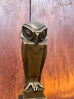 After C. Coenraad - sculptuur, Chouette / Uil (Owl) Art Deco