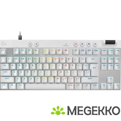 Logitech G PRO X TKL RAPID Wit Gaming Toetsenbord, Computers en Software, Toetsenborden, Nieuw, Verzenden