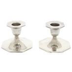 Walker & Hall - Kaarsenhouder (2) - .925 zilver - Engelse, Antiek en Kunst