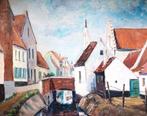 Fernand Wéry (1886-1964) - Vue de Bruges, Antiek en Kunst, Kunst | Schilderijen | Klassiek