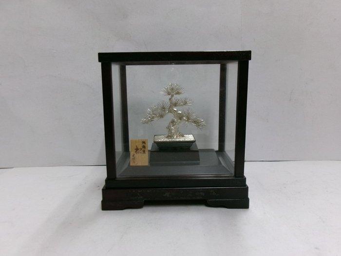 De boom van de den van Sterling zilver. Bonsai boom. #36 g /, Antiek en Kunst, Antiek | Overige Antiek