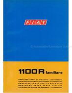1968 FIAT 1100 R FAMILIARE CARROSSERIE ONDERDELENHANDBOEK, Auto diversen, Handleidingen en Instructieboekjes