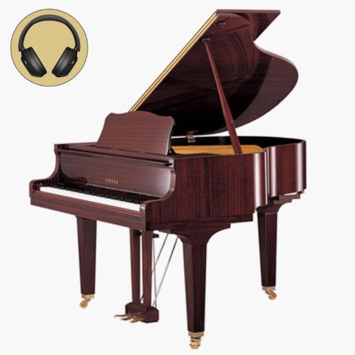Yamaha GB1 K SC3 PM messing silent vleugel (bruin hoogglans), Muziek en Instrumenten, Piano's