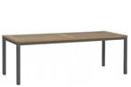 4 Seasons Outdoor Rivoli tafel antraciet met teak blad 220 x, Ophalen of Verzenden, Nieuw