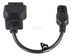 Jaltest Mercury 2 Pins OBD - 16 Pins OBD2 Verloopkabel Motor, Auto diversen, Autogereedschap, Verzenden, Nieuw