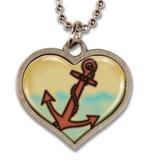 Retro a Gogo, Anchors Away Lucky Charm Ketting., Sieraden, Tassen en Uiterlijk, Verzenden, Nieuw