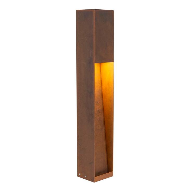 Levi Tuinlamp Cortenstaal 60cm Tuinverlichting, Tuin en Terras, Buitenverlichting, Verzenden
