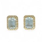 Oorbellen - 18 karaat Geel goud Spinel, Sieraden, Tassen en Uiterlijk, Nieuw