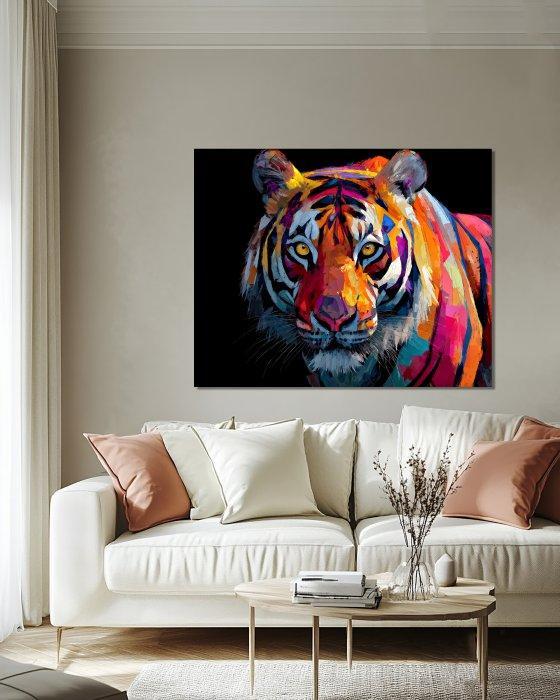 Michael Mey - Vivid Tiger - XL, Antiek en Kunst, Kunst | Designobjecten