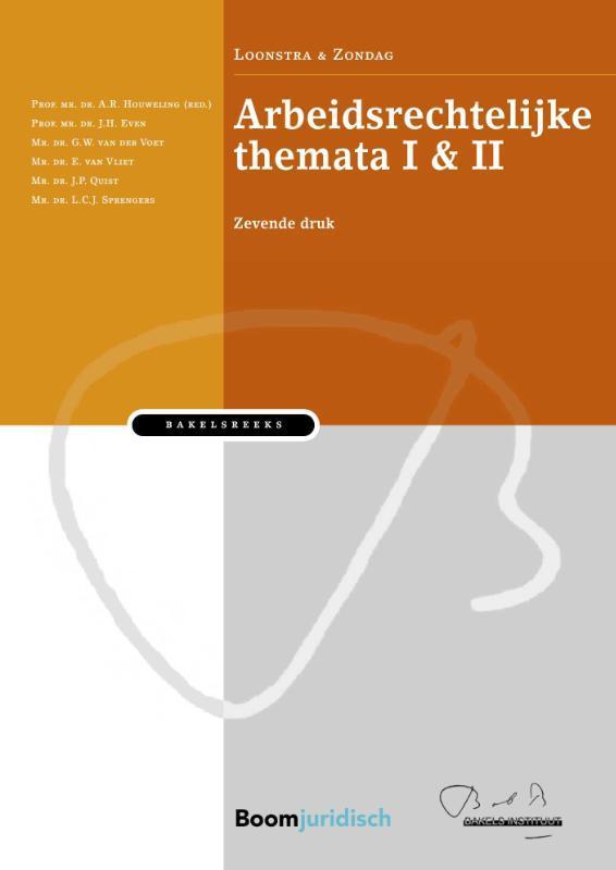 Arbeidsrechtelijke themata (deel 1 + 2), 9789462907881, Boeken, Studieboeken en Cursussen, Zo goed als nieuw, Verzenden
